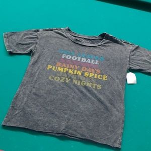 New Women's T Shirt Cotton soft w Fall Image Quote